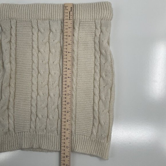 Xtraordinary 2 Piece Long Sleeve Turtle Neck Chunky Knit Sweater & Skirt… - Picture 16 of 16